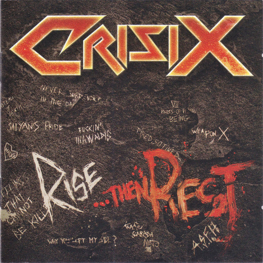 Crisix - Rise...Then Rest CD
