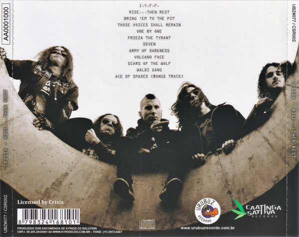 Crisix - Rise...Then Rest CD