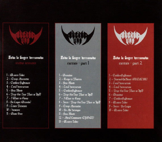 Angkor Vat ‎– Toda La Sangre Derramada 3XCD