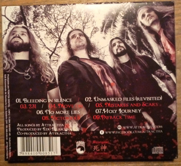 Attractha ‎– No Fear To Face What’s Buried Inside You CD