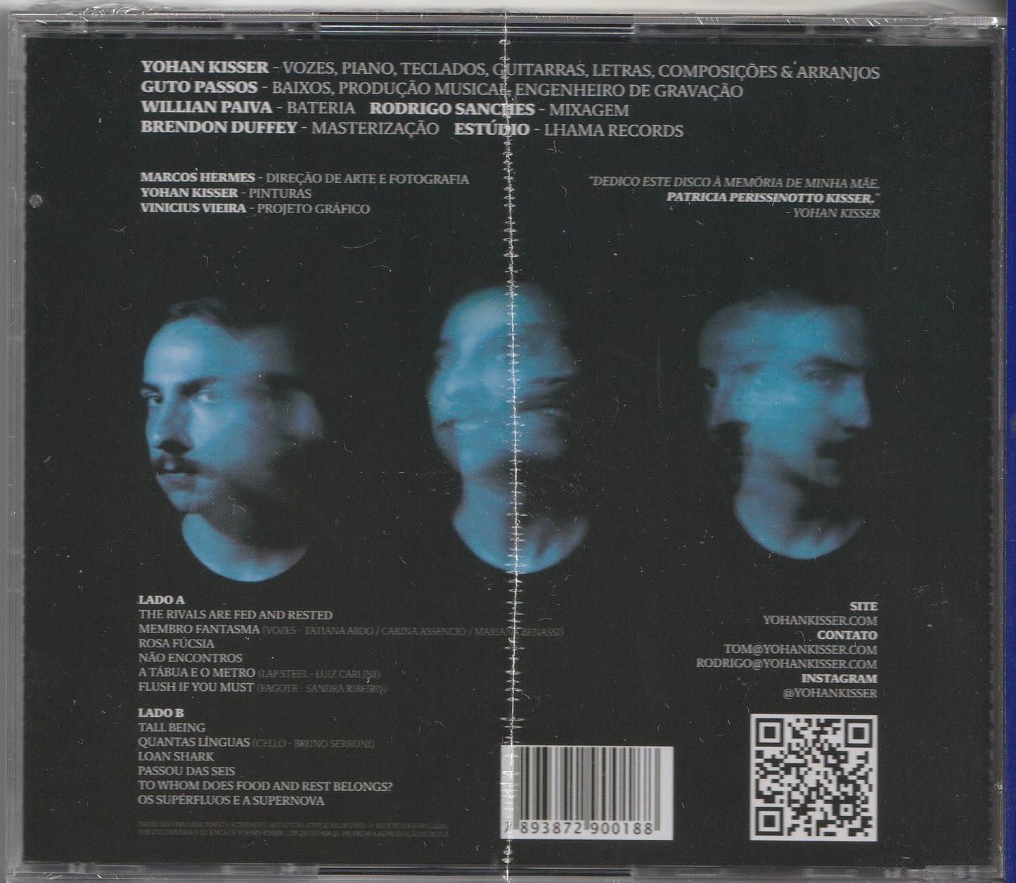 YOHAN KISSER - The Rivals Are Fed And Rested CD