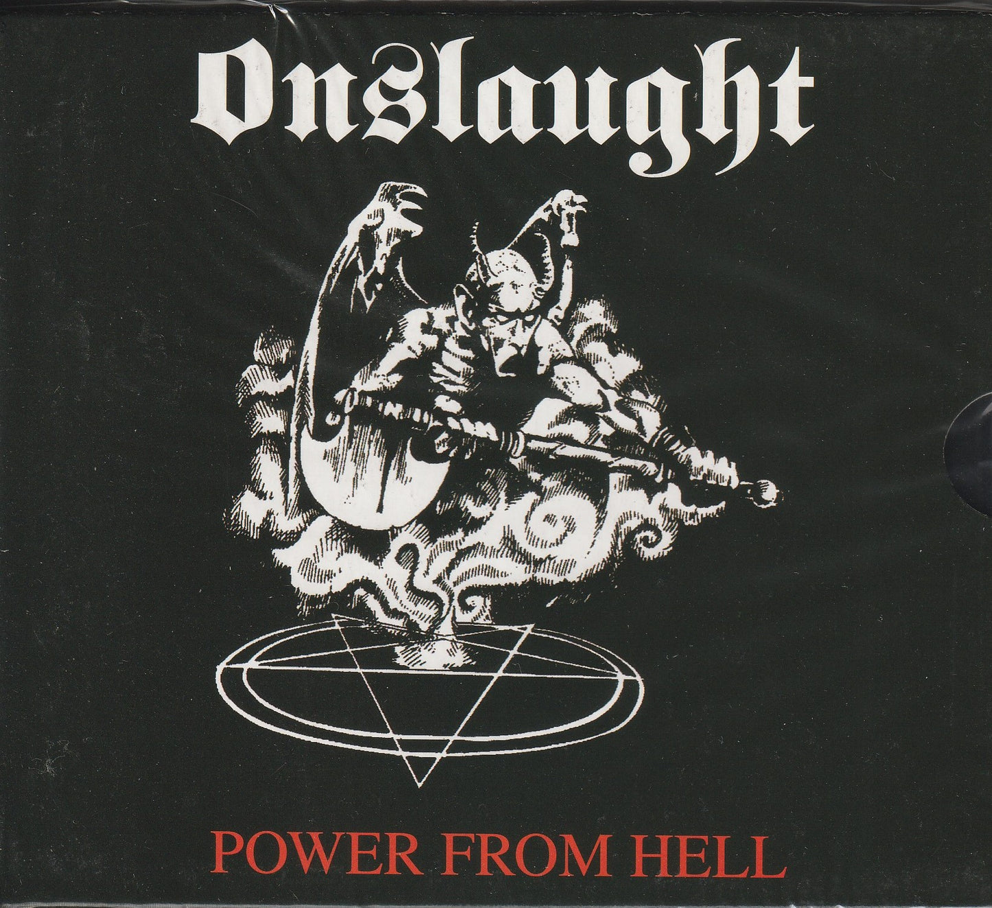 Onslaught  - Power From Hell CD