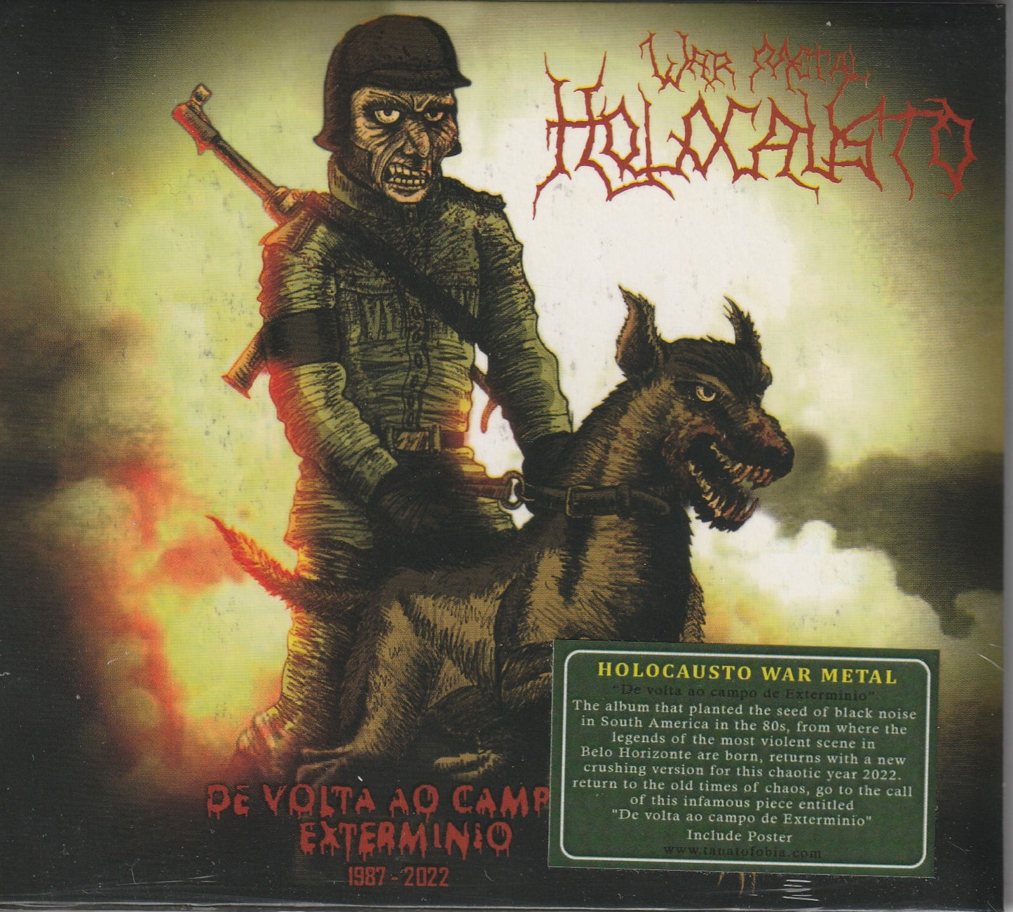 Holocausto War Metal - De Volta Ao Campo De Extermínio CD