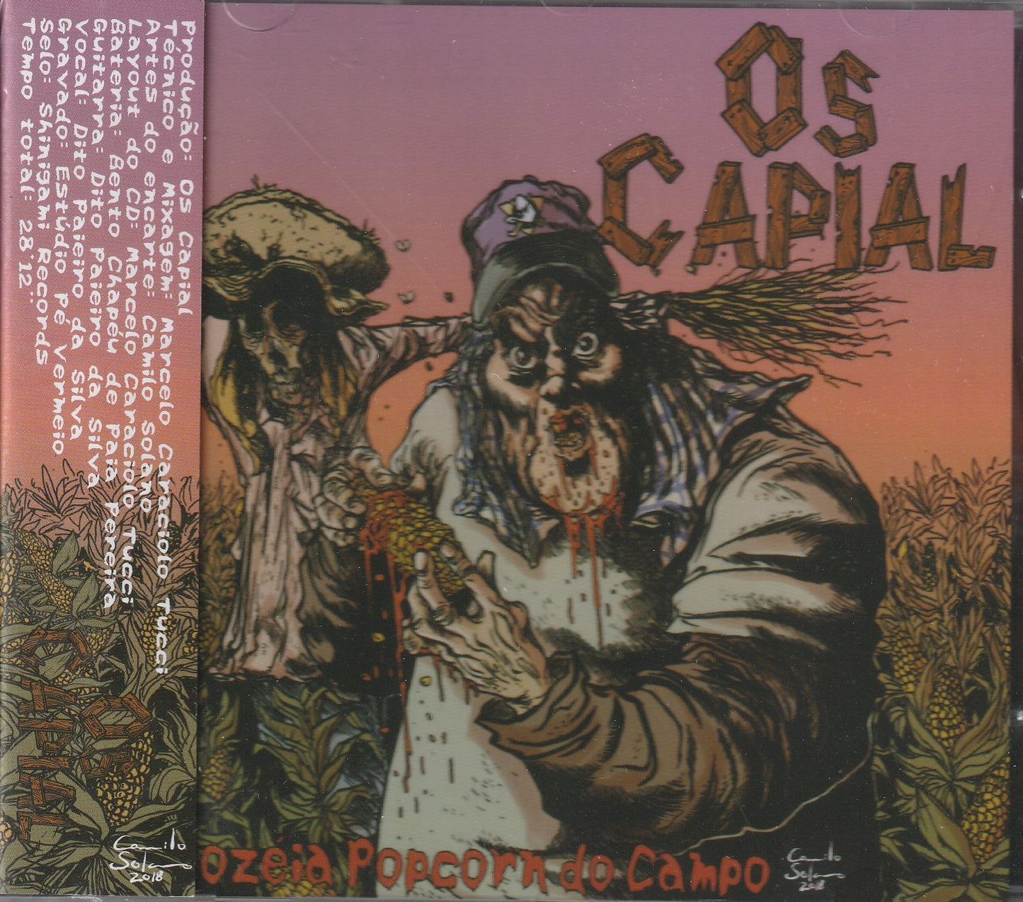 Os Capial - Grozéia Popcorn do Campo CD