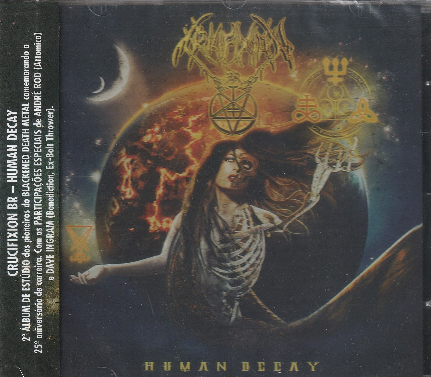Crucifixion BR - Human Decay CD