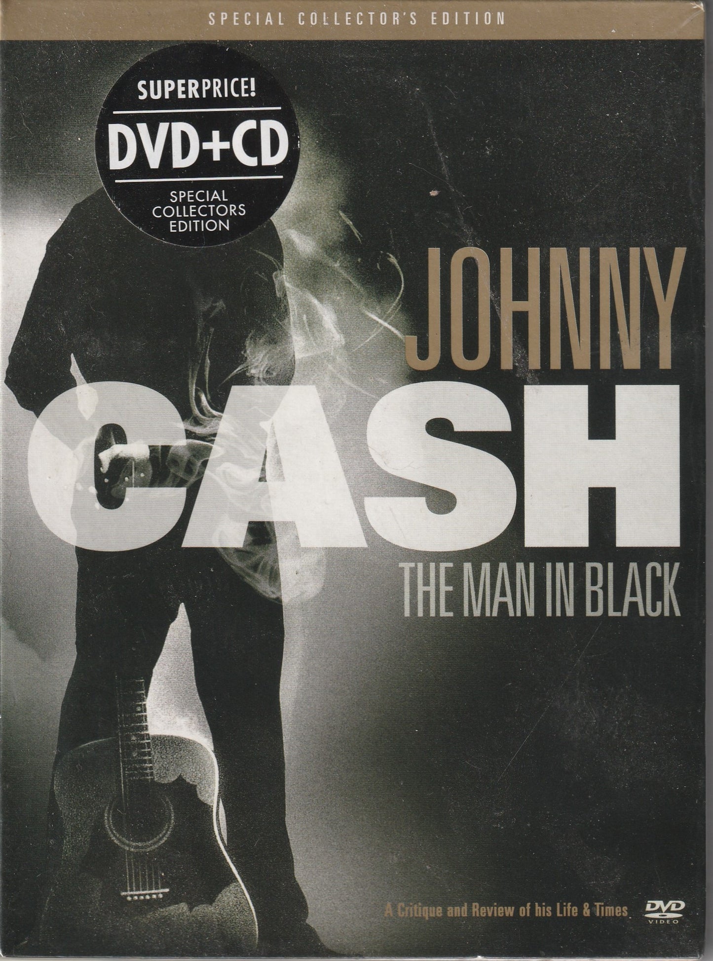 Johnny Cash ‎– The Man In Black DVD/CD