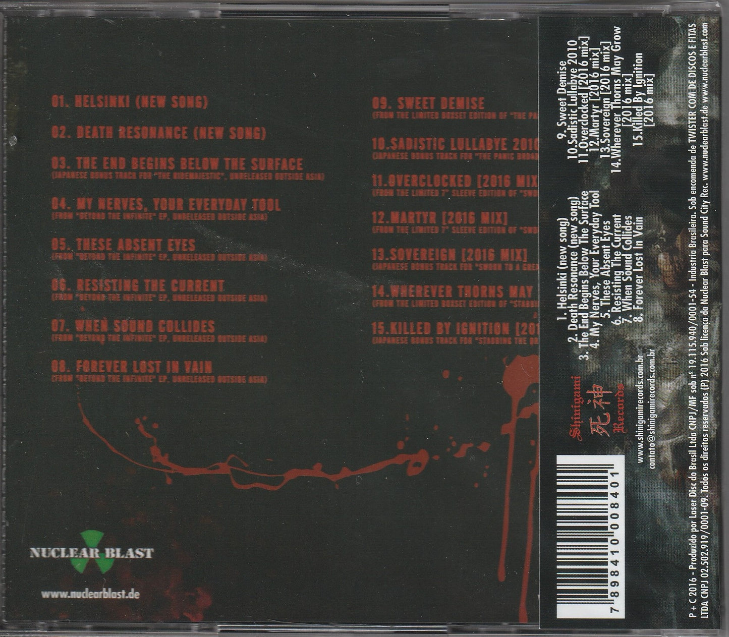 Soilwork - Death Resonance CD