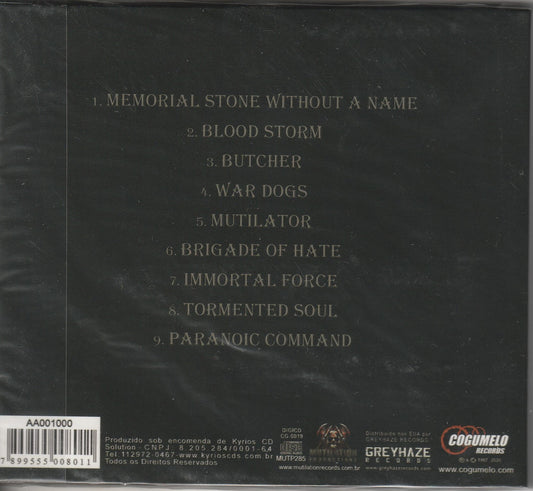 Mutilator - Immortal Force CD