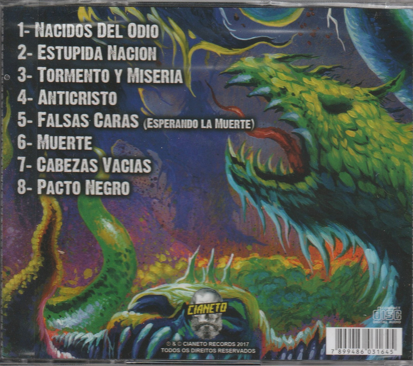 Dekapited - Nacidos Del Odio CD