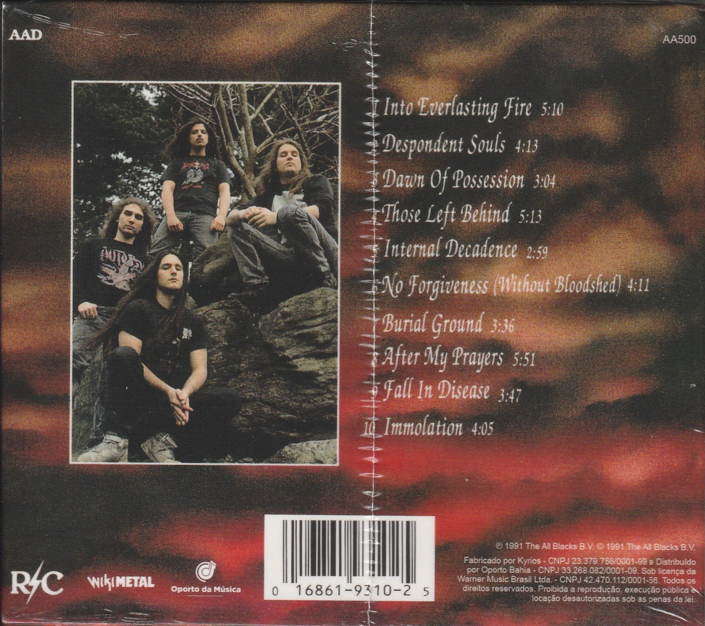 Immolation - Dawn Of Possession CD
