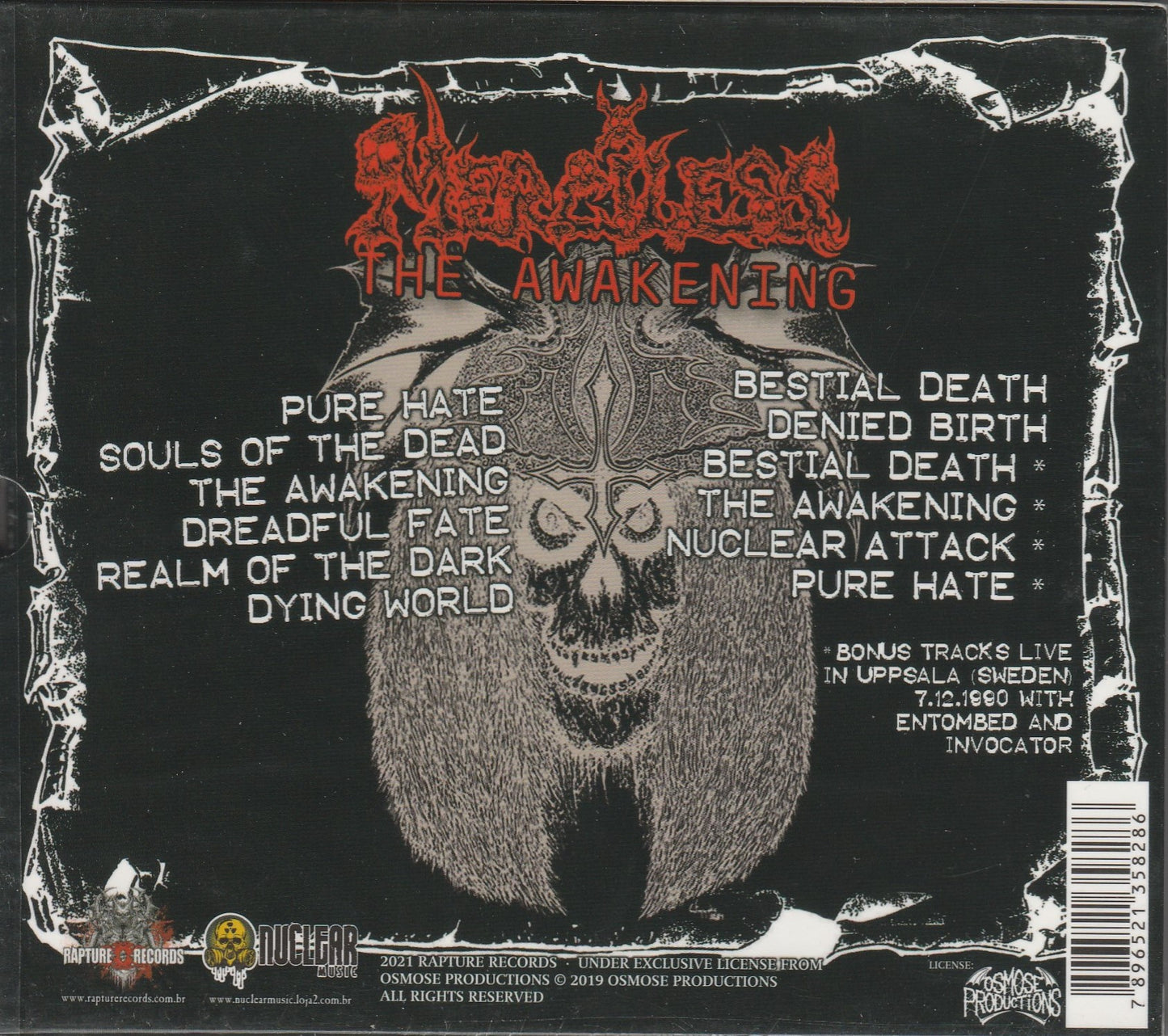 Merciless  - The Awakening CD
