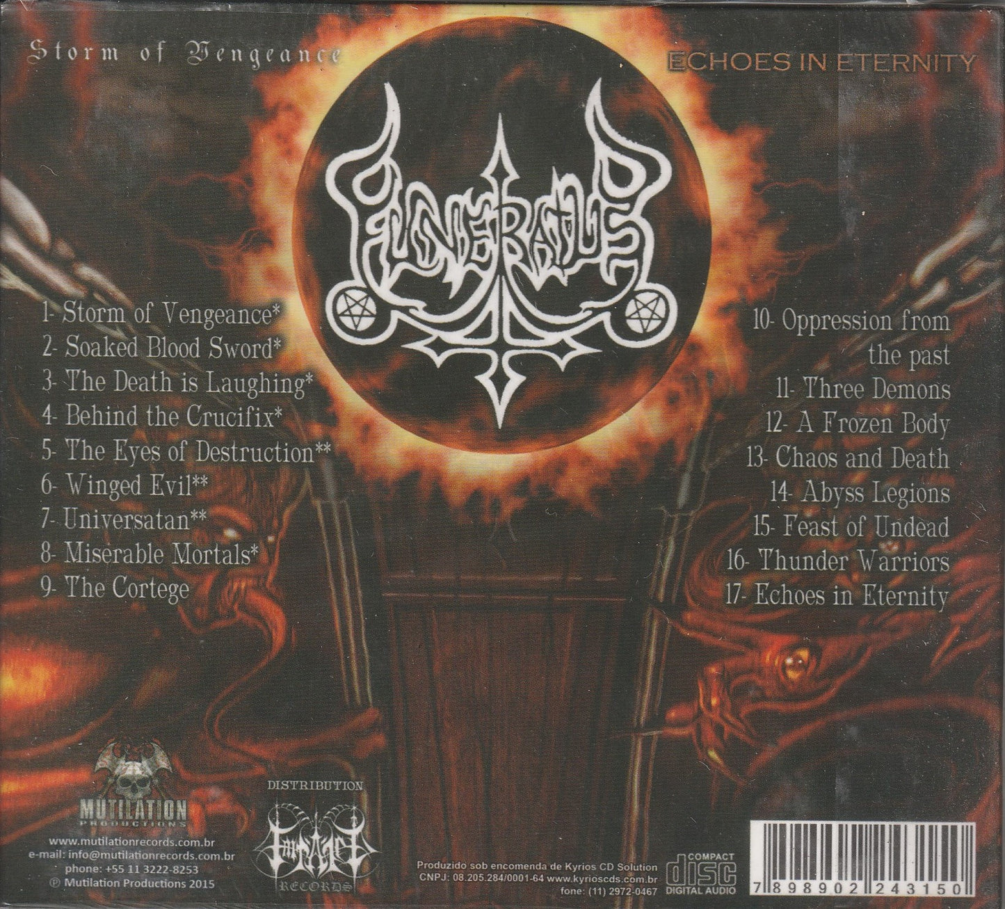 Funeratus - Storm of Vengeance / Echoes in Eternity CD