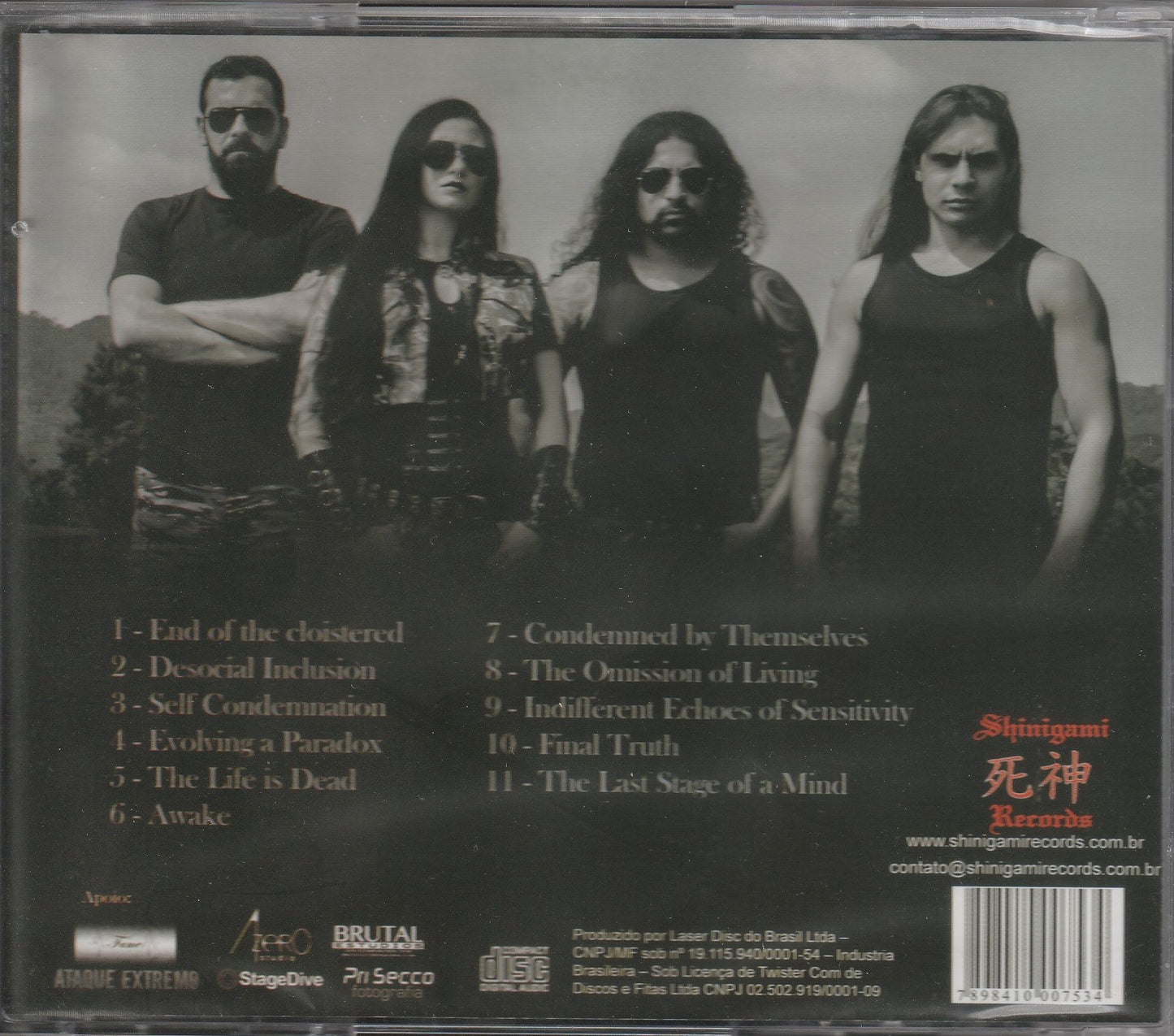 Necromesis - The Poet's Paradox CD