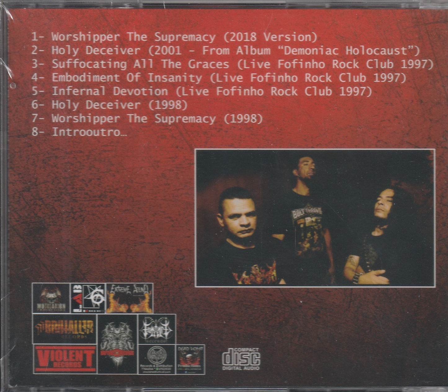 Ancestral Malediction – No Mercy CD