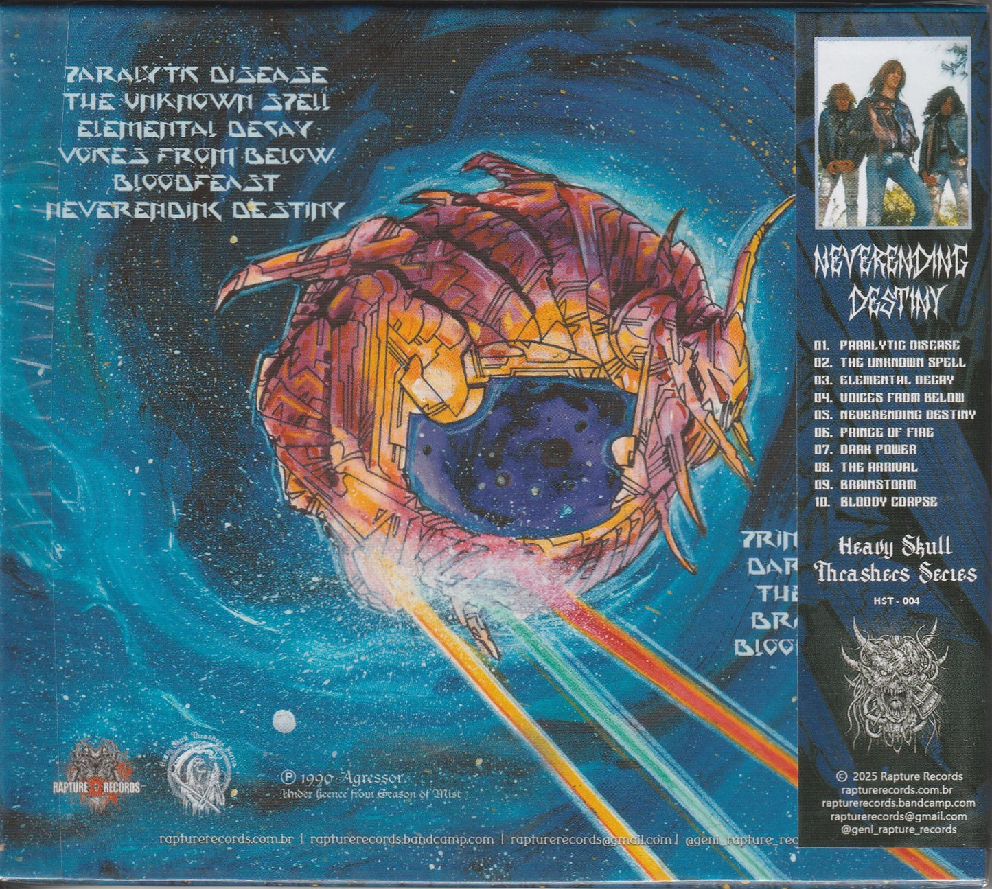 Agressor - Neverending Destiny CD