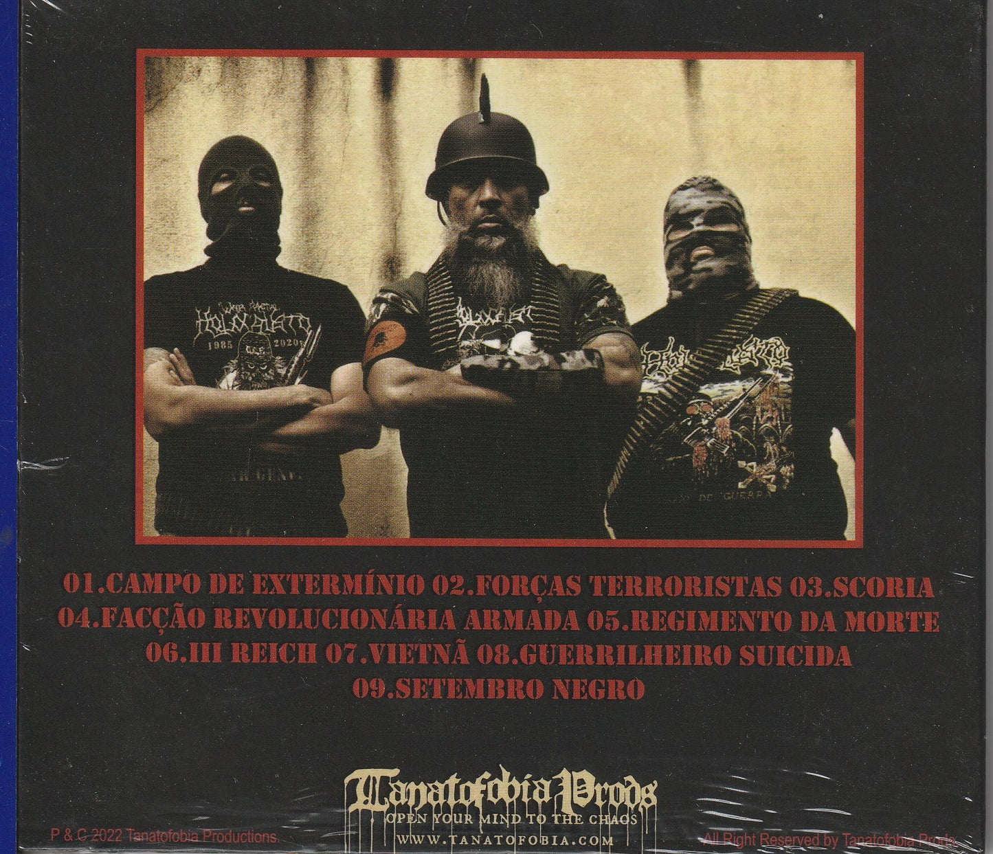 Holocausto War Metal - De Volta Ao Campo De Extermínio CD