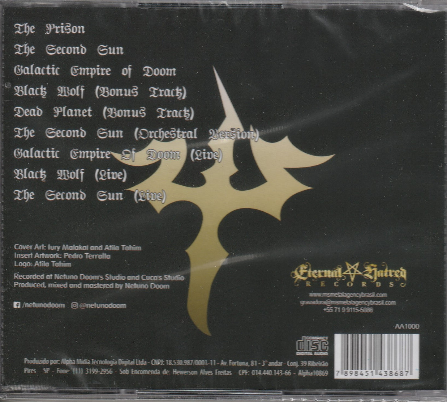 Netuno Doom - The Universe The Prison CD