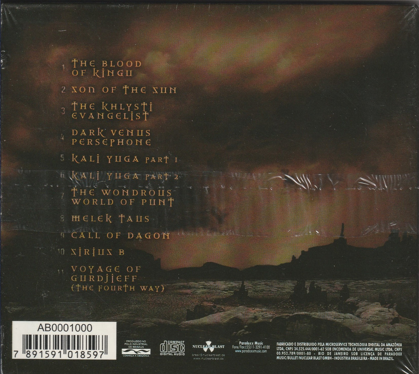 Therion - Sirius B CD