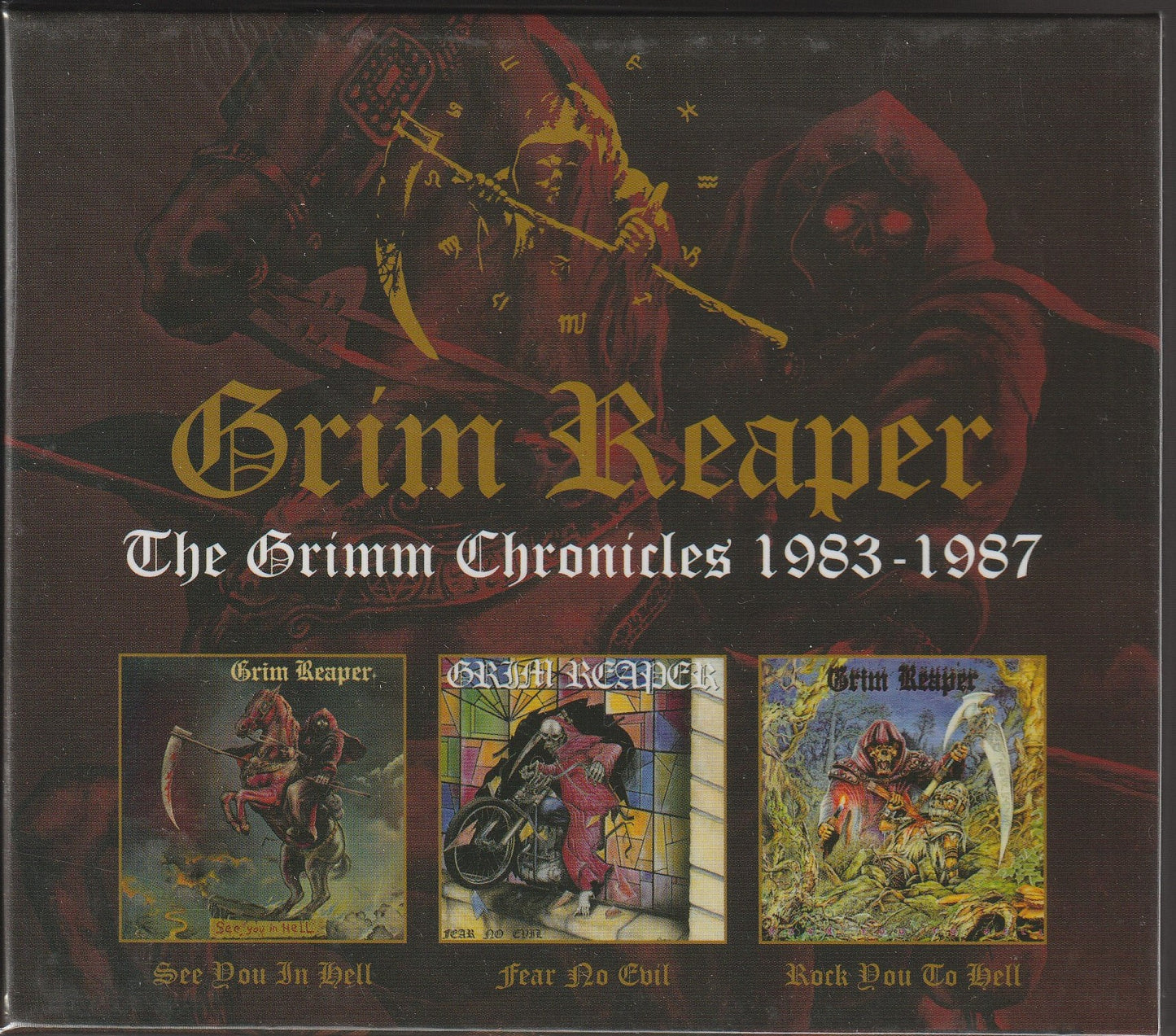 Grim Reaper  - The Grimm Chronicles 1983-1987 3XCD