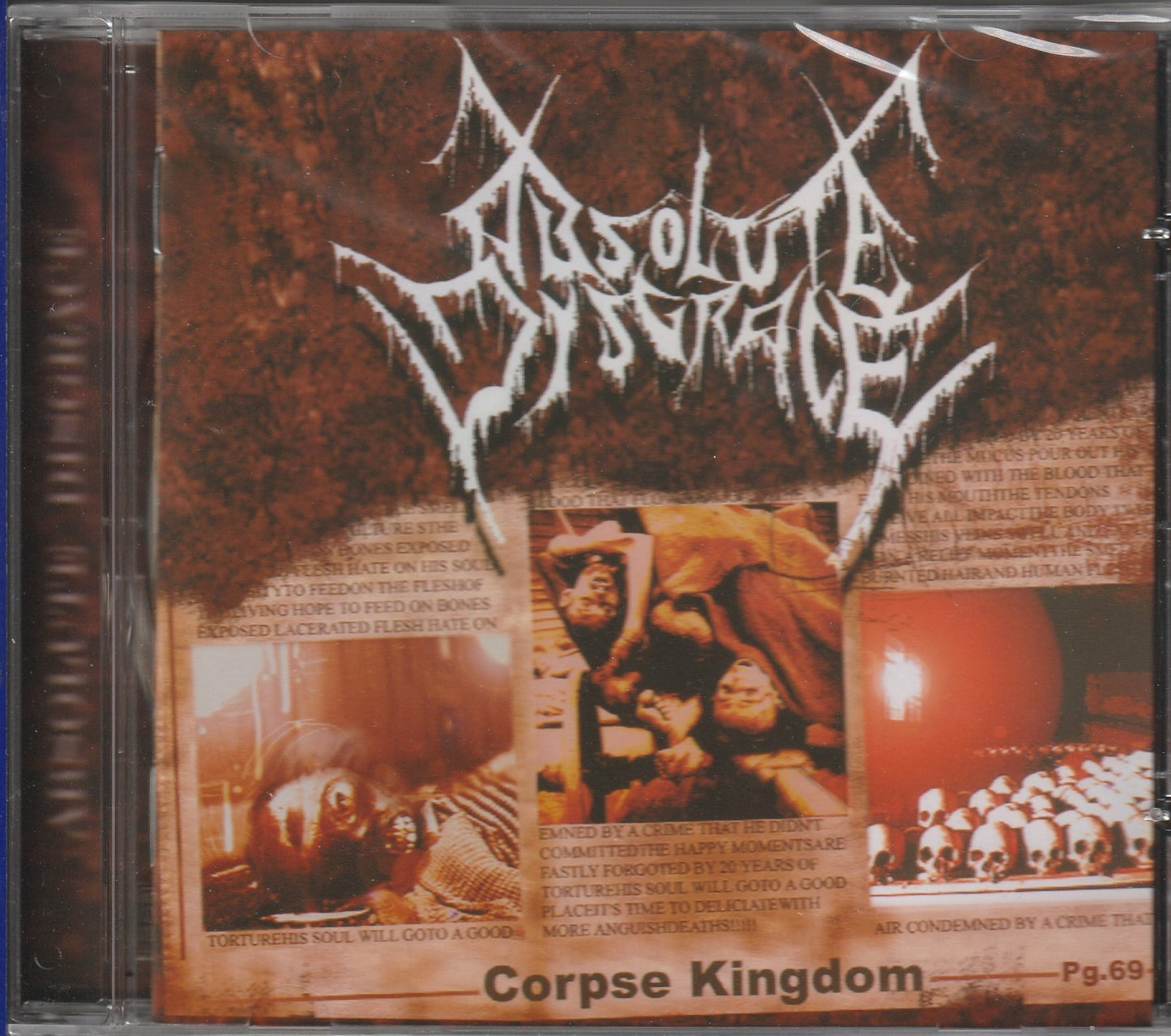 Absolute Disgrace ‎– Corpse Kingdom CD