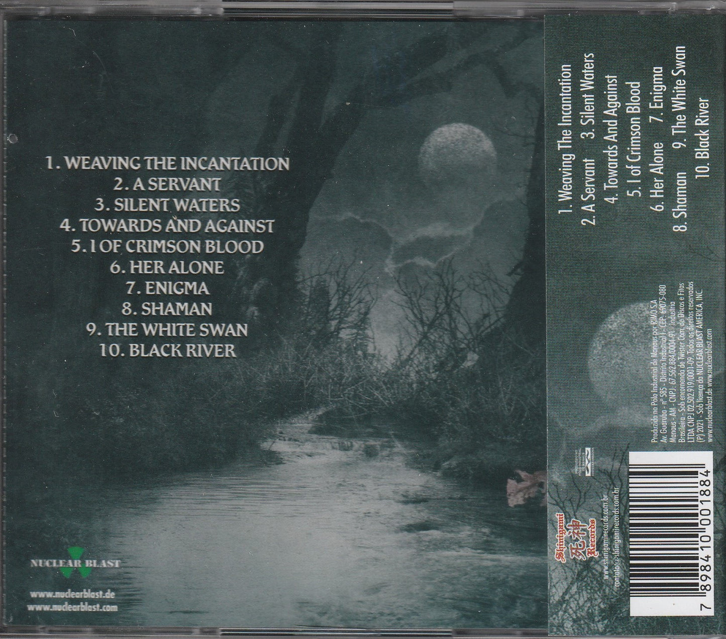 Amorphis ‎– Silent Waters CD