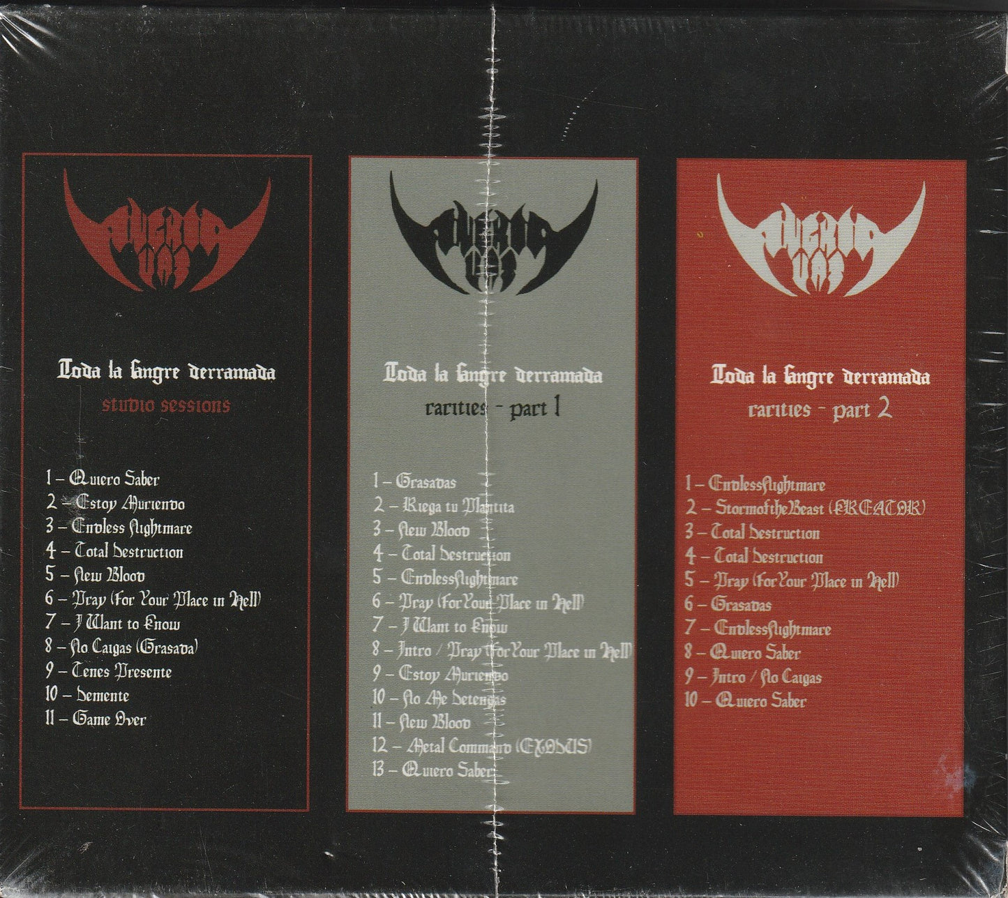 Angkor Vat ‎– Toda La Sangre Derramada 3XCD