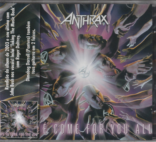 Anthrax ‎– We've Come For You All CD