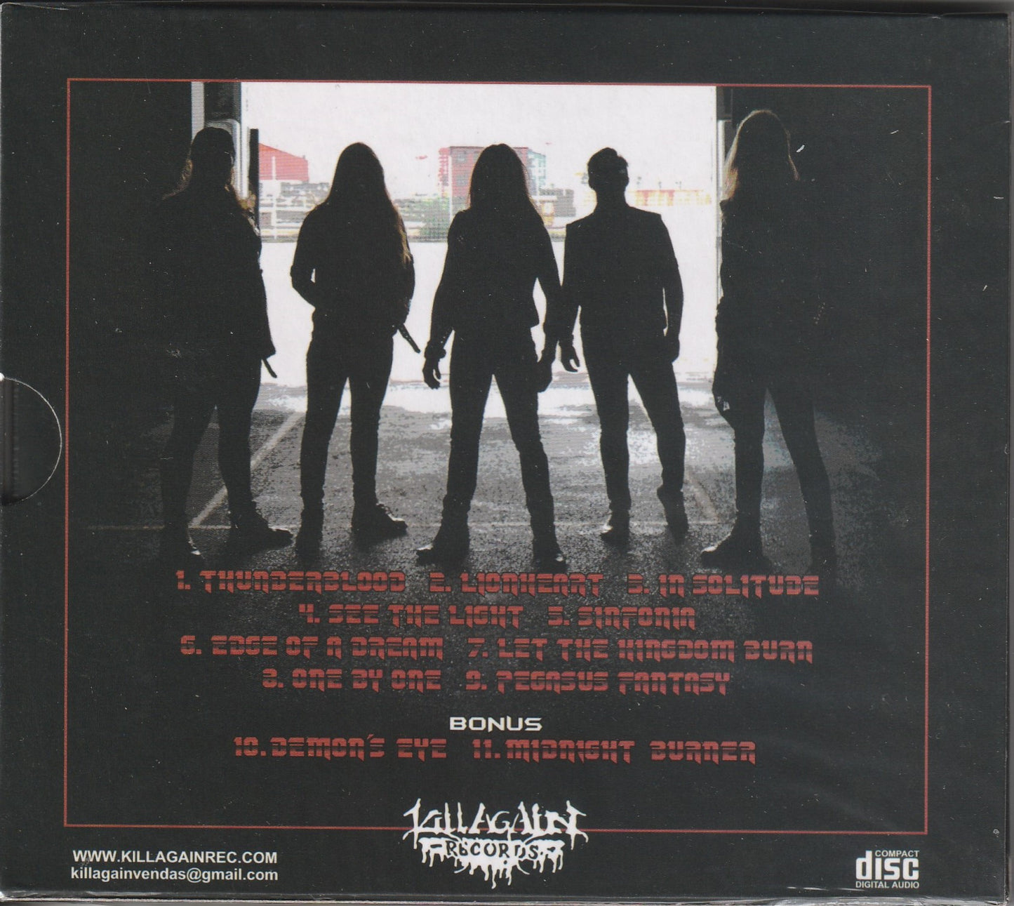 Air Raid ‎– Fatal Encounter CD