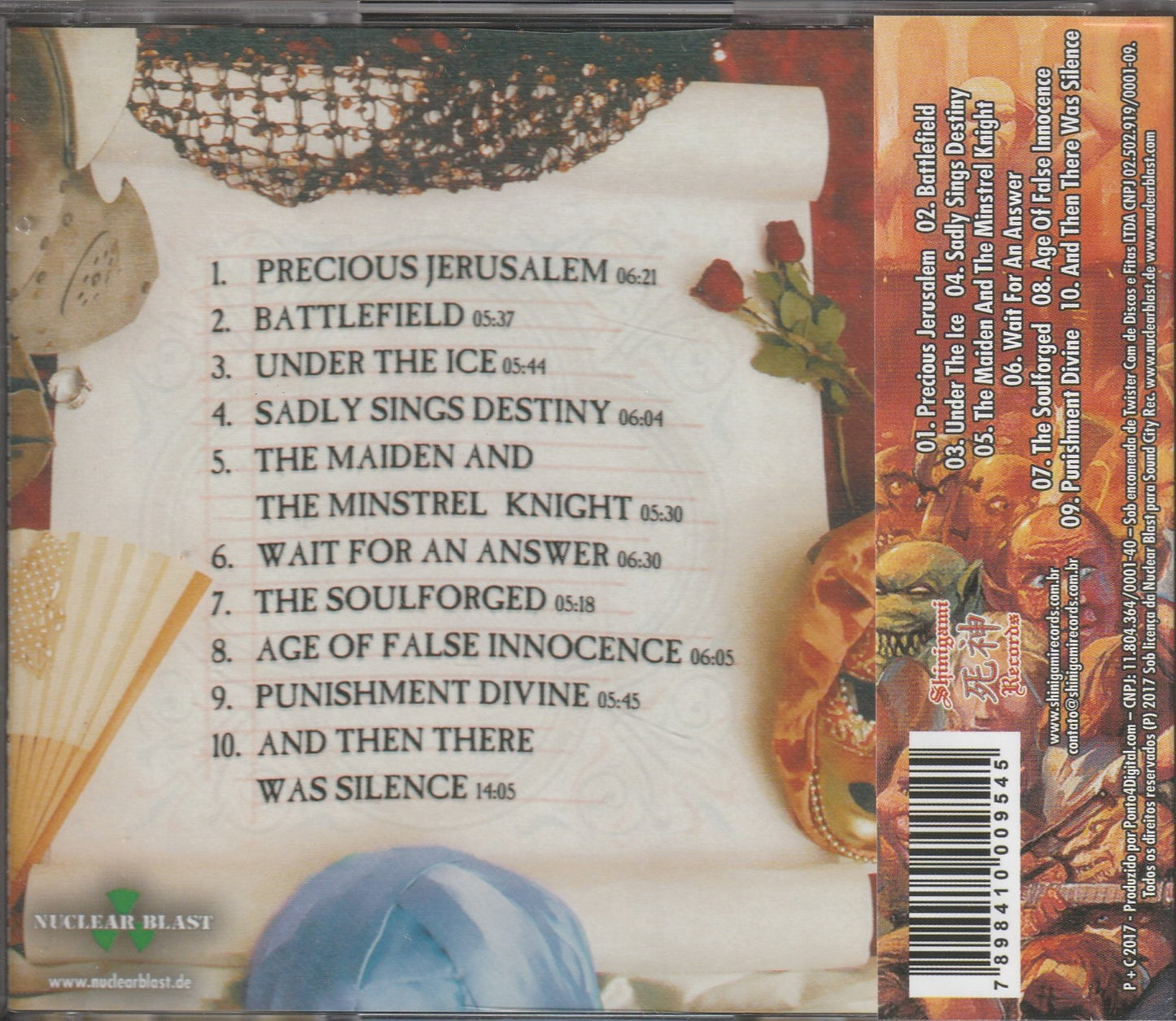 Blind Guardian - A Night At The Opera CD
