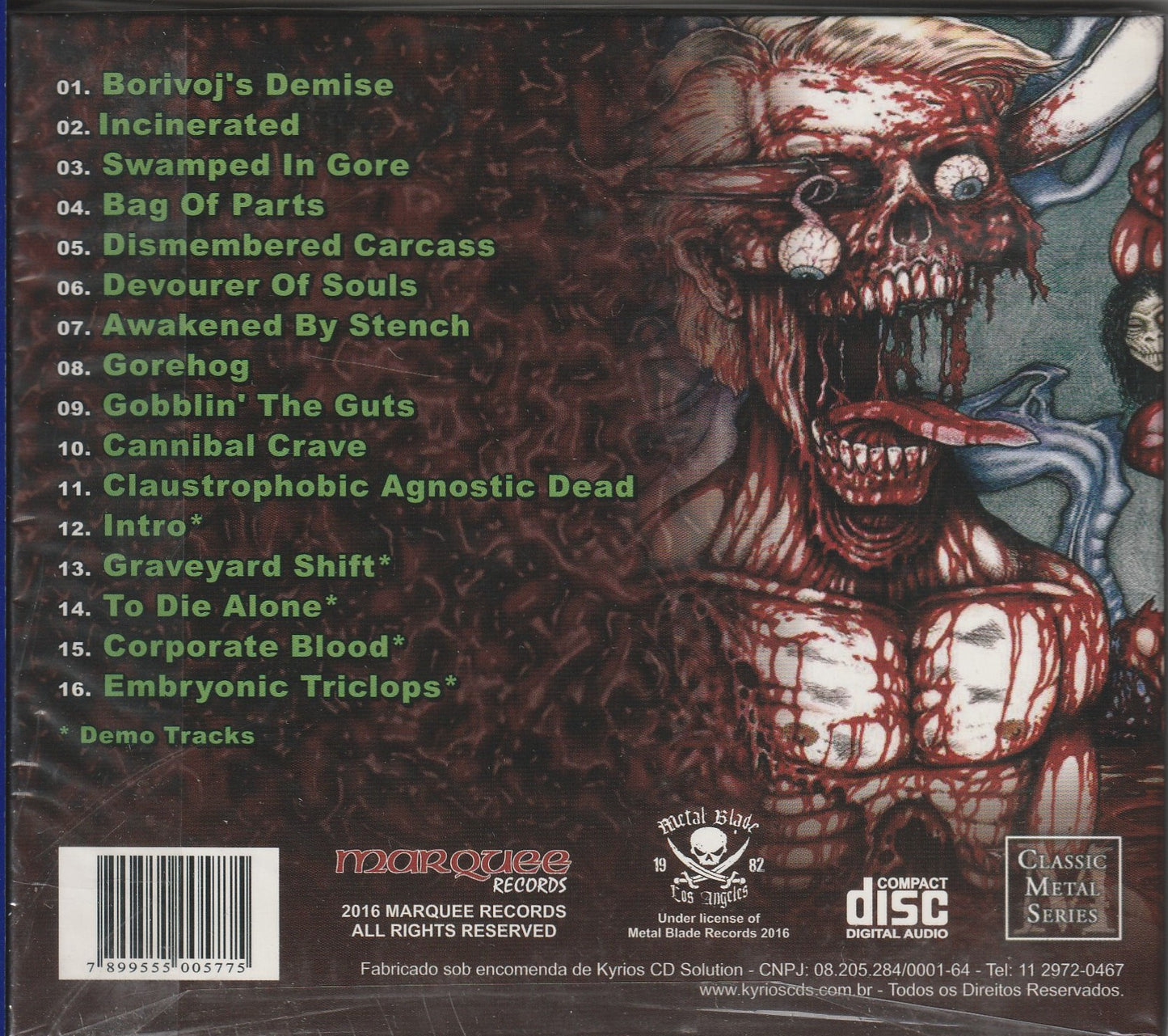 Broken Hope - Swamped In Gore CD