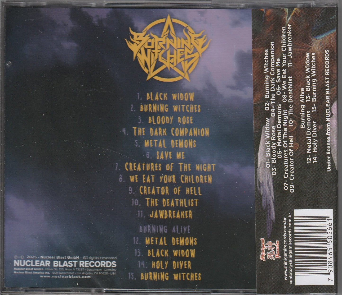 Burning Witches – Burning Witches / Burning Alive CD