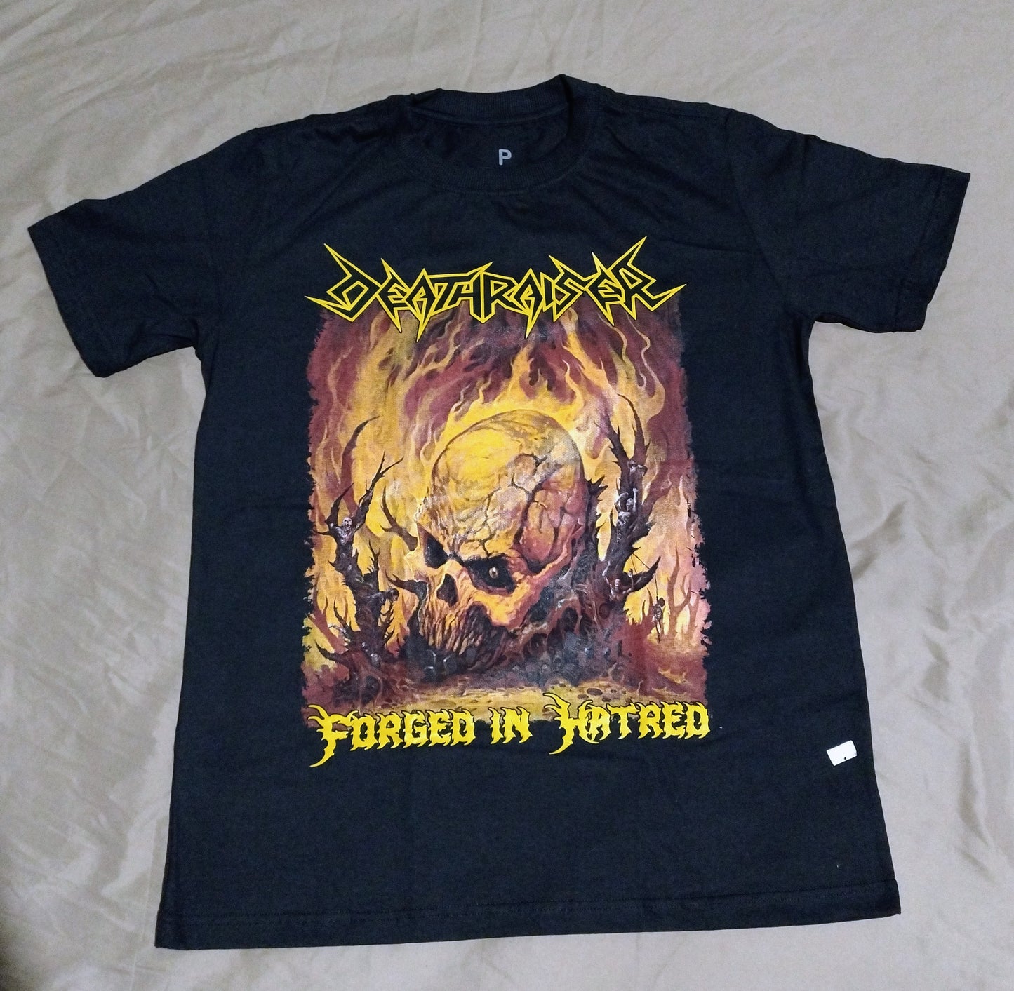 Deathraiser – Forged In Hatred - Official T-shirt size G