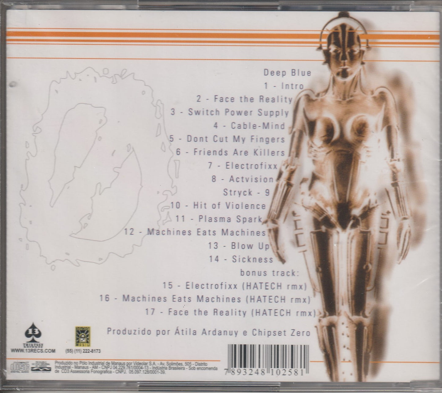 Chipset Zerø - Deep Blue CD