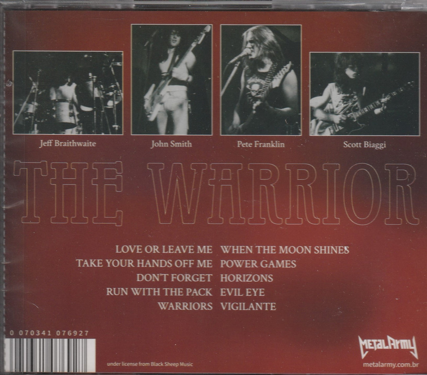 Chariot - The Warrior CD