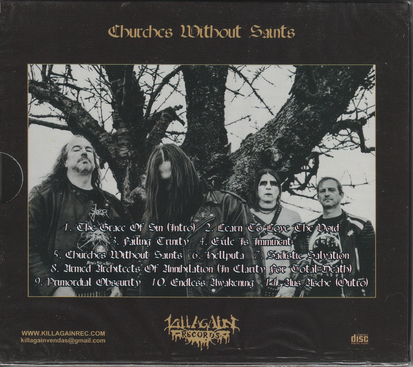 Desaster - Churches Without Saints CD