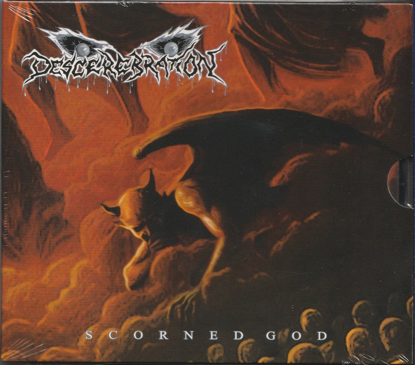 Descerebration ‎– Scorned God CD