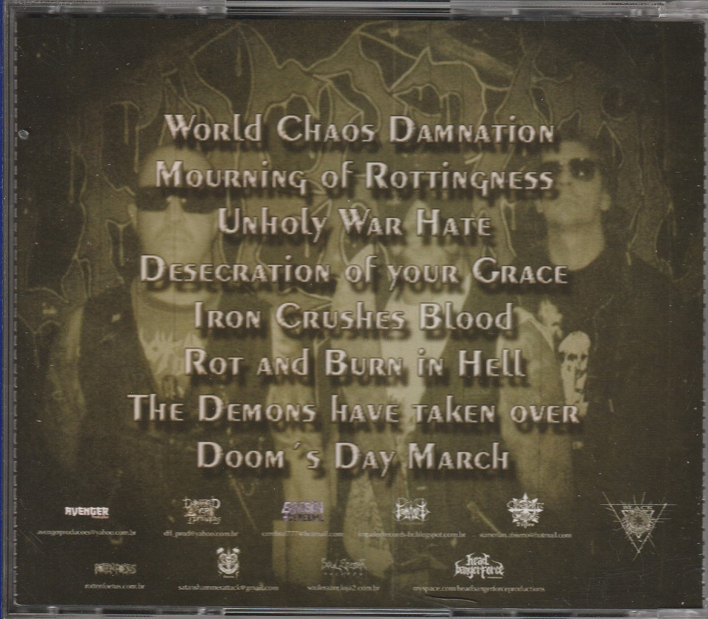 Descerebration - Scrolls Of Hate CD