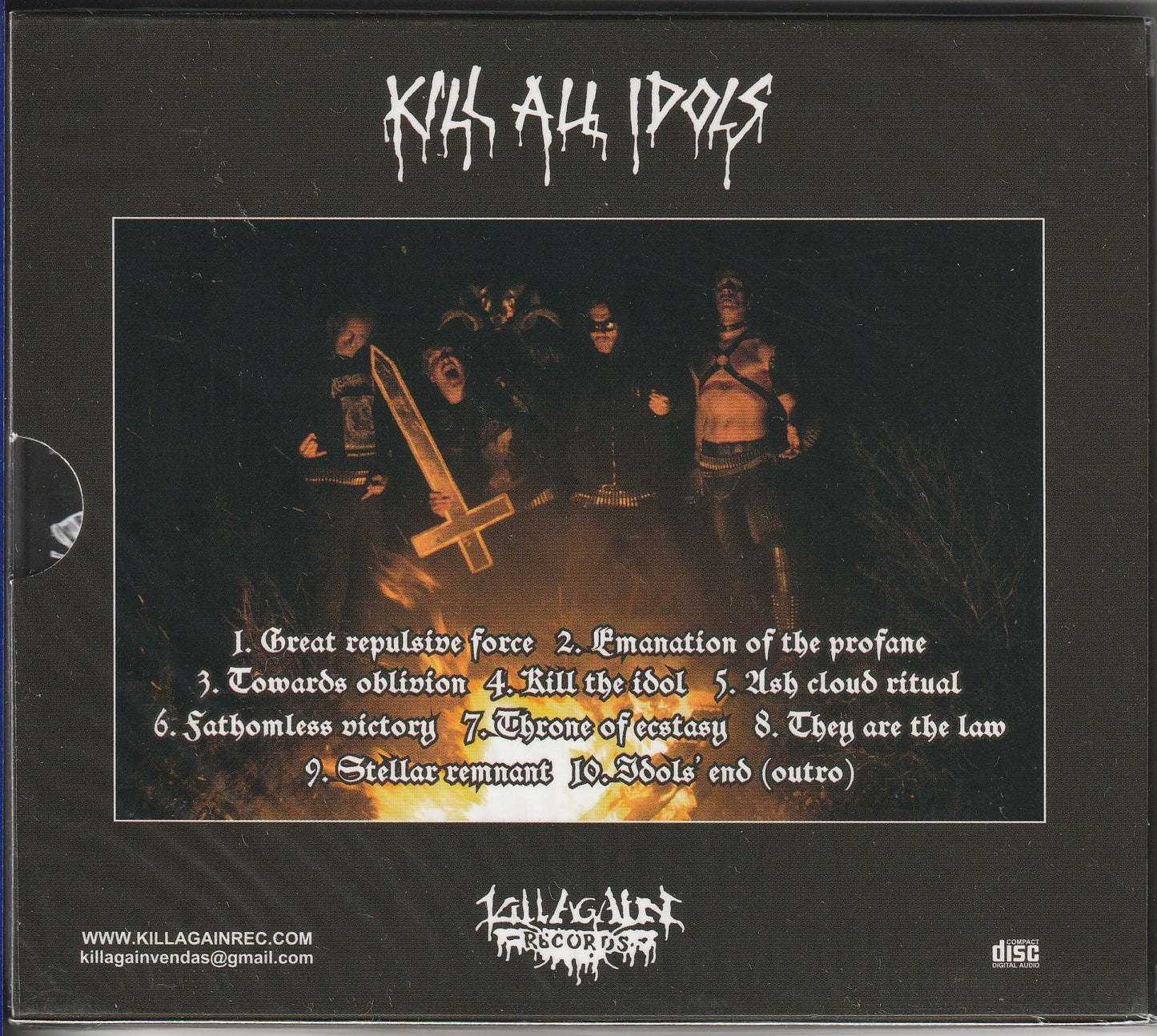 Desaster - Kill All Idols CD
