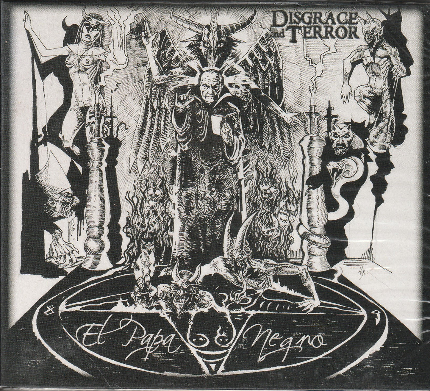Disgrace And Terror - El Papa Negro CD