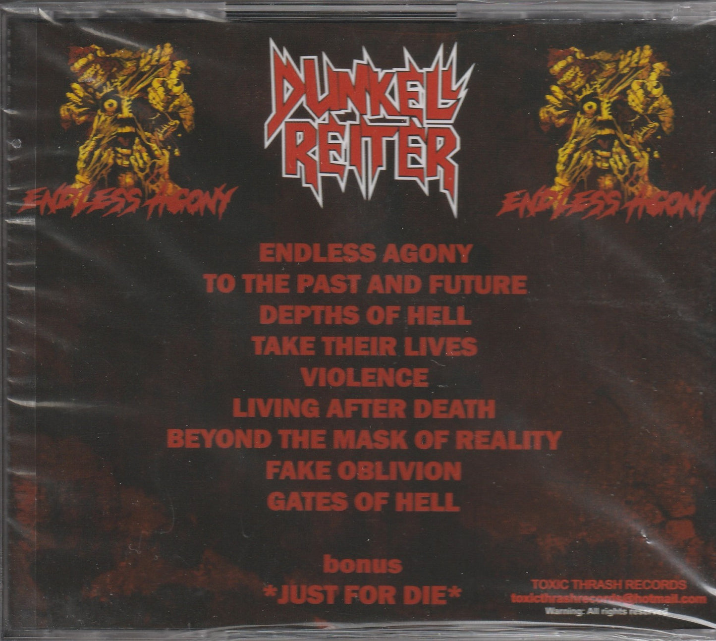 Dunkell Reiter - Endless Agony CD