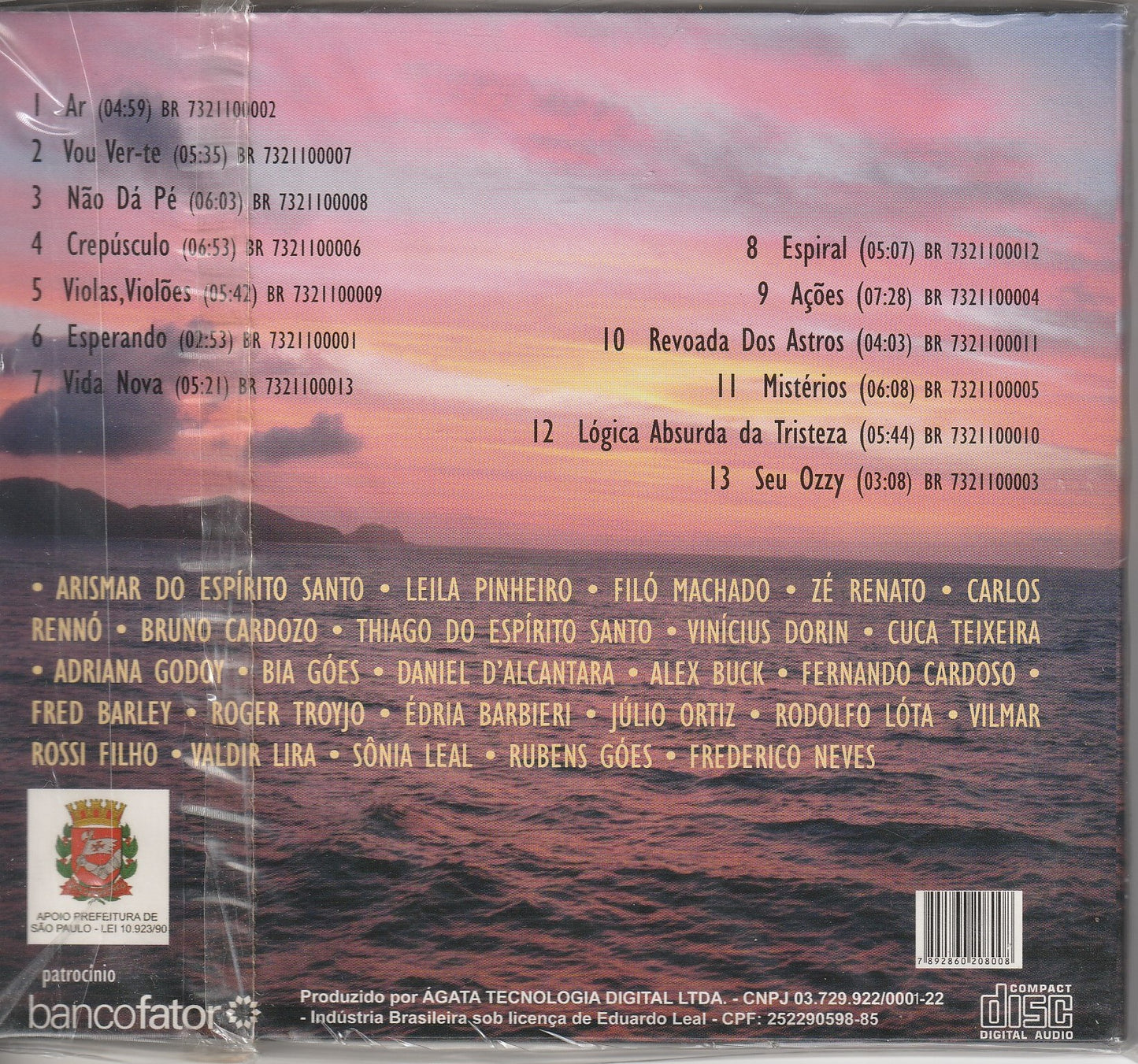 Eduardo Leal ‎– Vida Nova CD