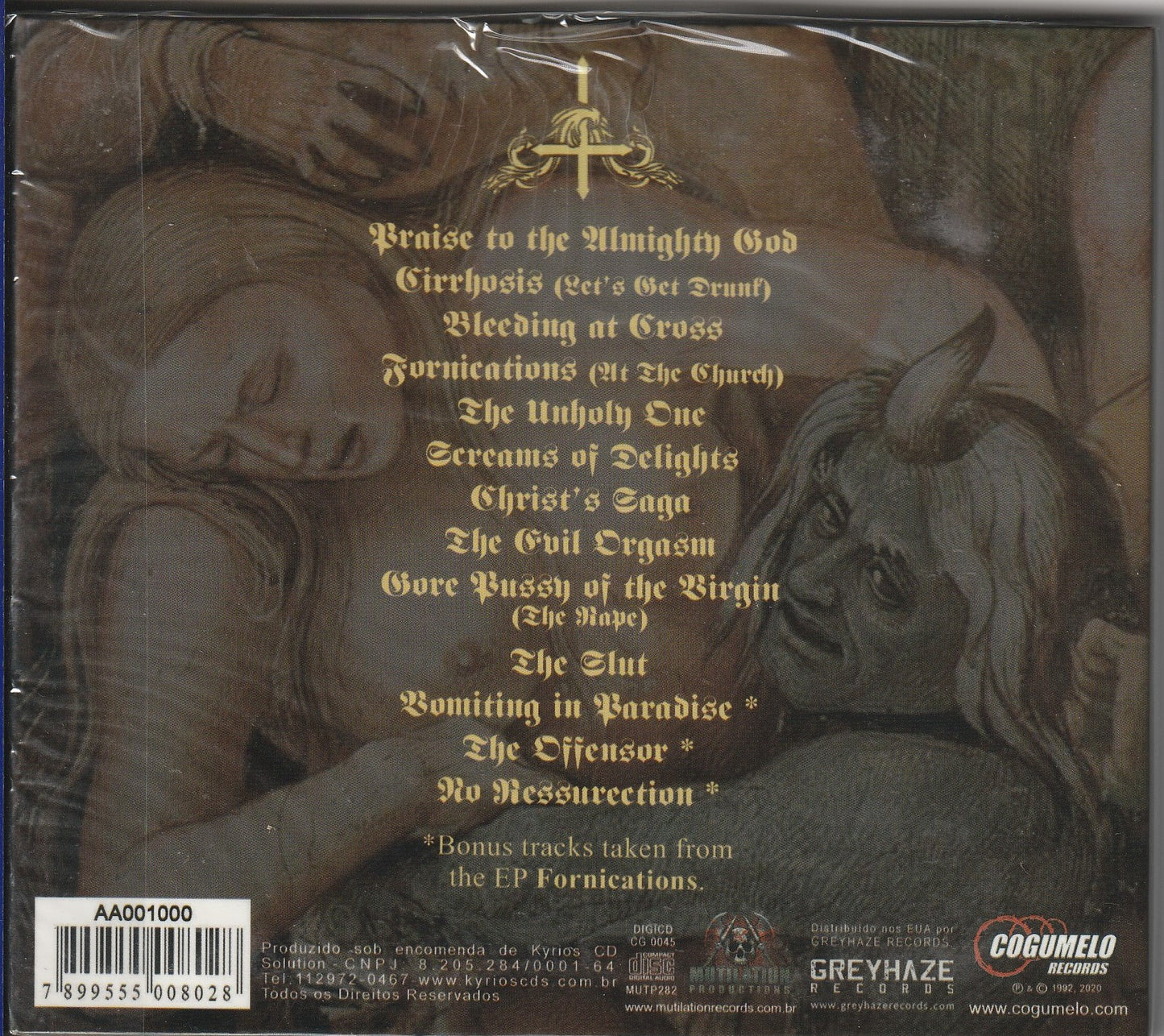 Expulser - The Unholy One CD