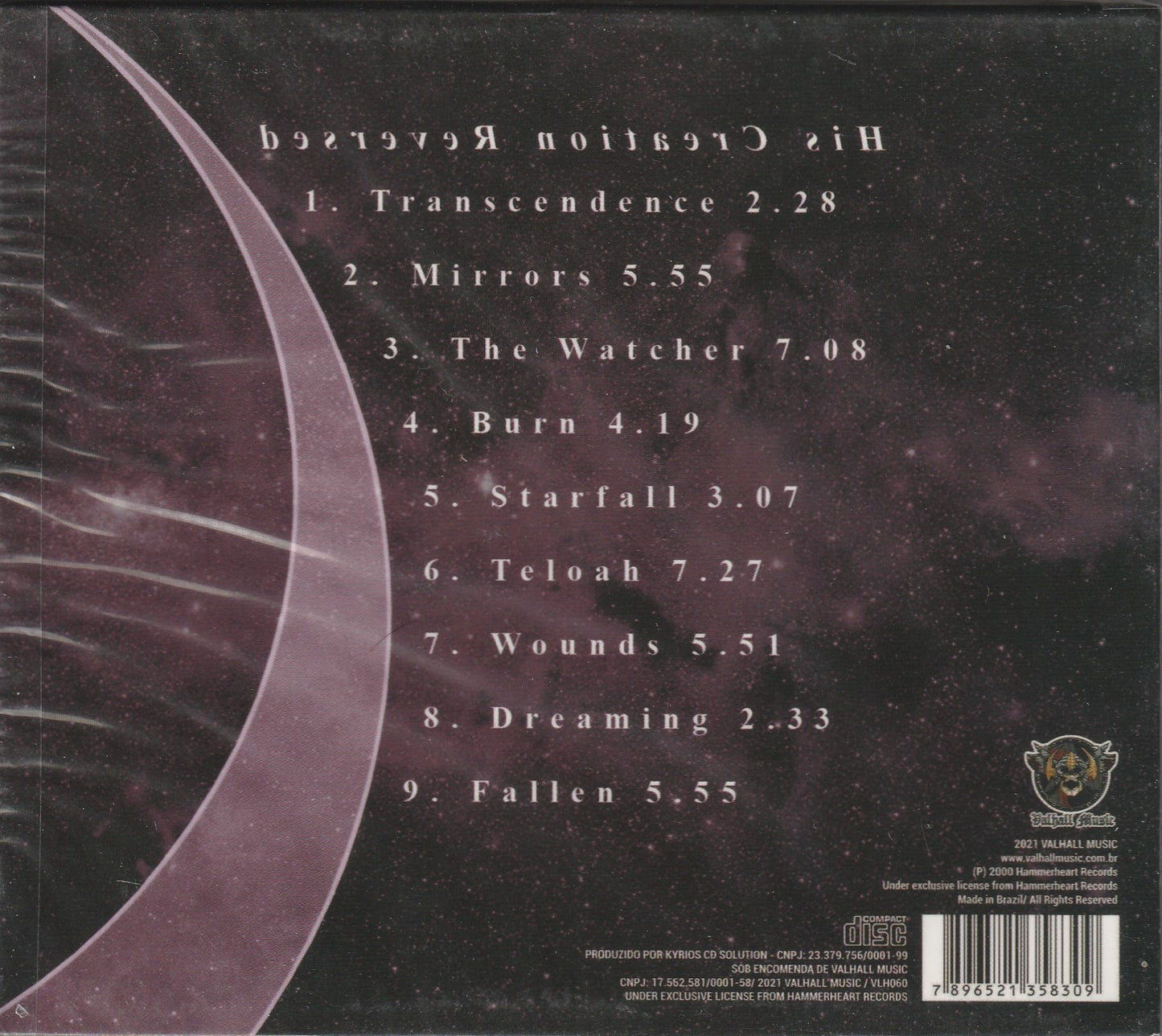 Havayoth - His Creation Reversed CD