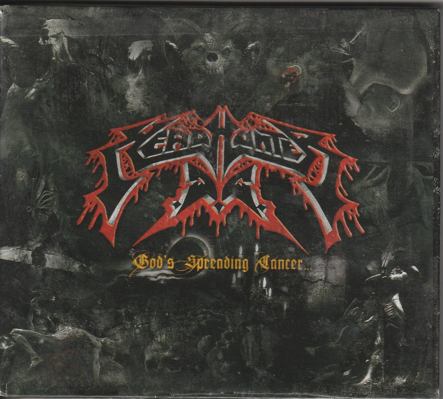 Headhunter D.C. ‎– God’s Spreading Cancer... CD Slipcase