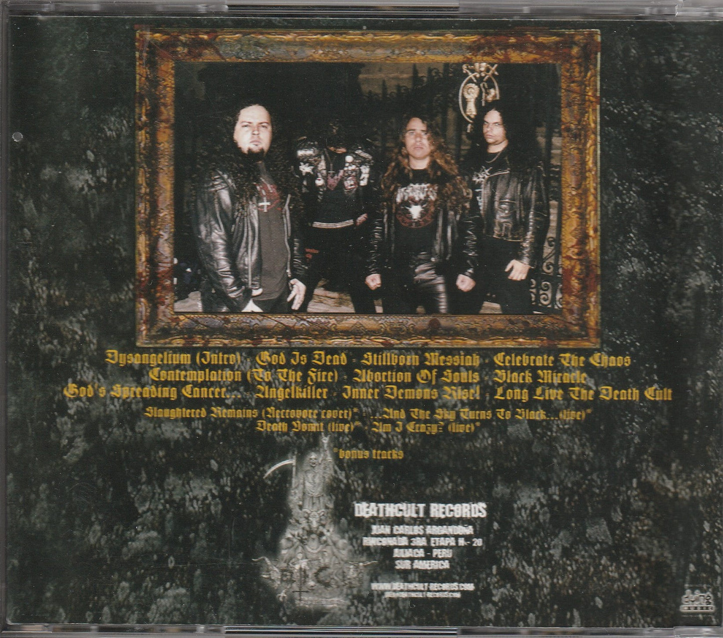 Headhunter D.C. ‎– God’s Spreading Cancer... CD Slipcase