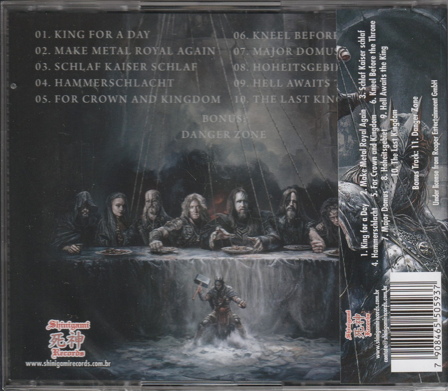 Hammer King - Make Metal Royal Again CD