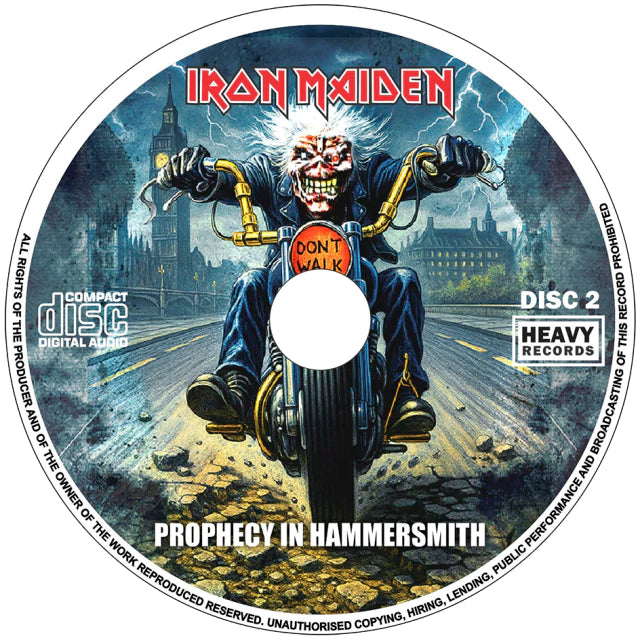 Iron Maiden - Prophecy In Hammersmith 2xCD