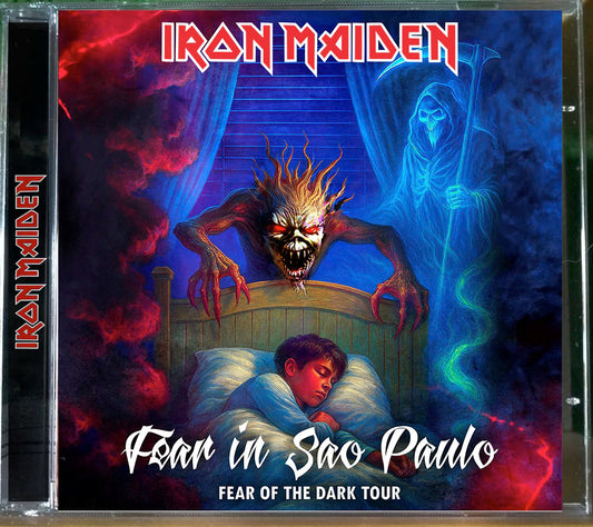 Iron Maiden - Fear In Sao Paulo Fear Of The Dark Tour 2xCD