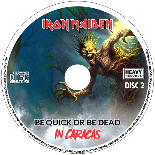 Iron Maiden - Be Quick Or Be Dead In Caracas 2xCD