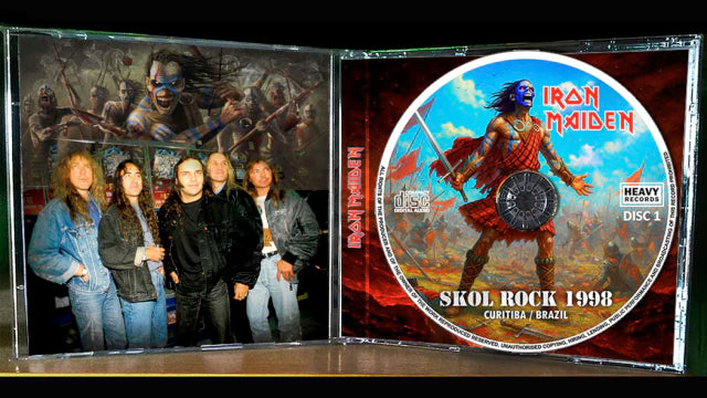 Iron Maiden - Live Skol Rock Curitiba 1998 2xCD